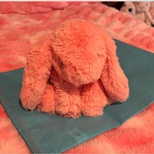 Jellycat smudge apricot bunny new - retired!